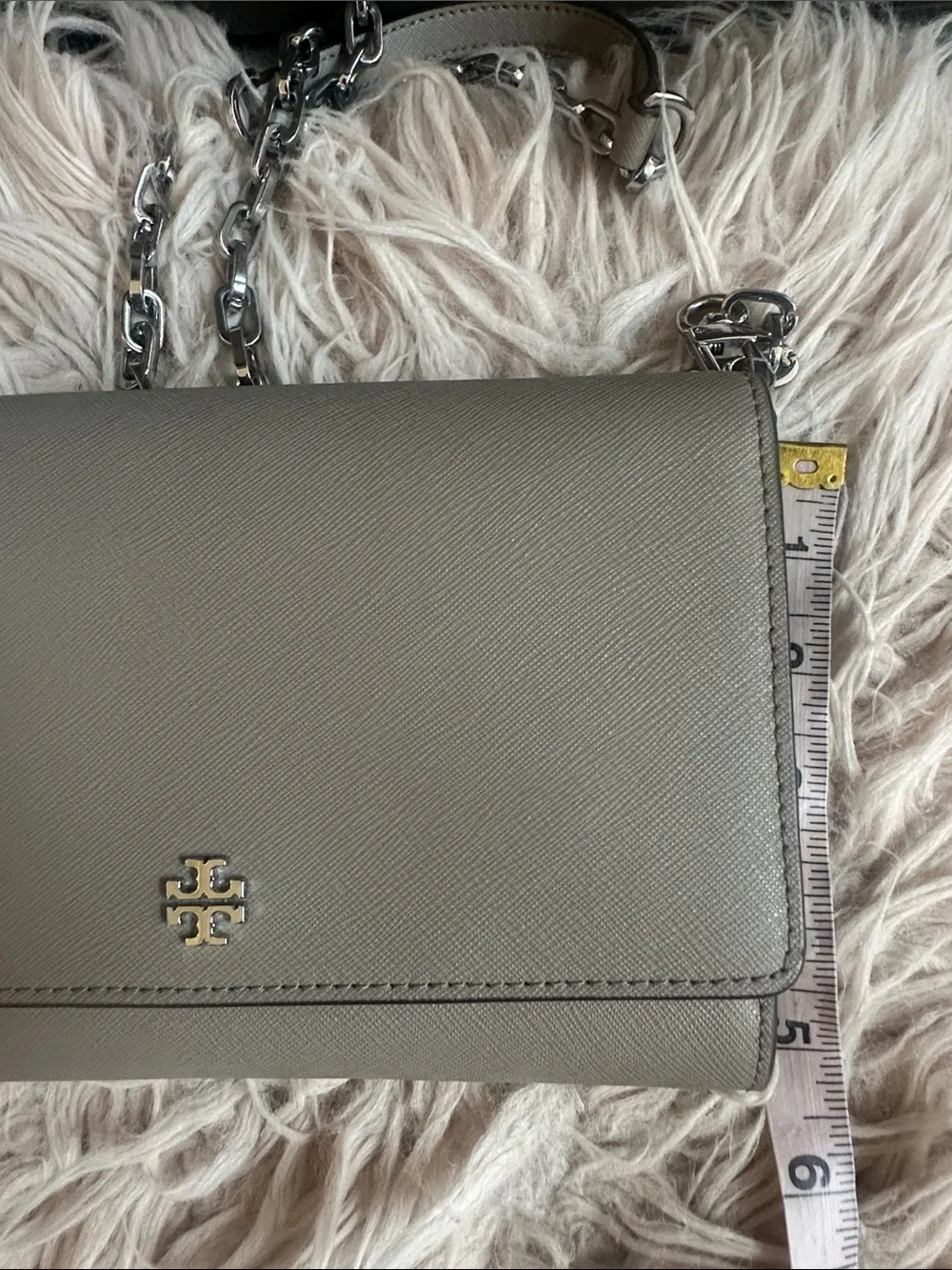 Tory Burch compact saffiano